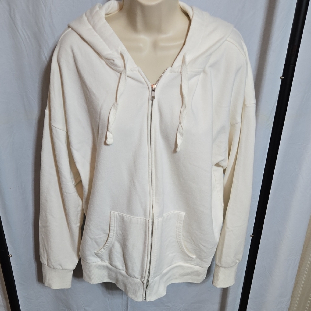 Time and Tru Women's Zip Up Fleece Hoodie